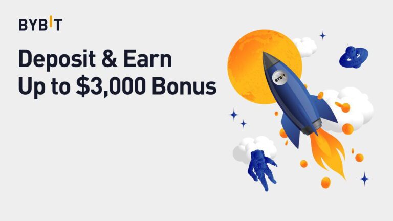 Bybit hiện đang cung cấp 3% tiền thưởng khi gửi tiền