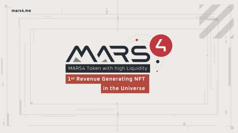 Mars4: Đô la MARS4 có tính thanh khoản cao và Doanh thu tạo ra NFT địa hình sao Hỏa
