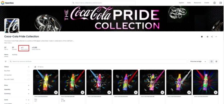 Coca-Cola phát hành Bộ sưu tập NFT Series Pride trên Polygon (MATIC)