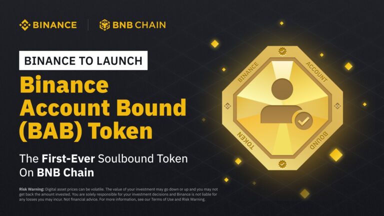 Binance ra mắt mã thông báo ràng buộc tài khoản Binance (BAB) rất riêng của mình, SBT đầu tiên trên chuỗi BNB