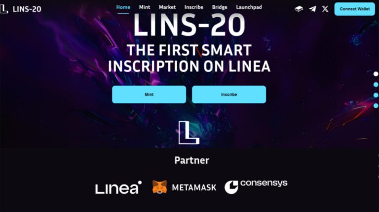 Inscription thông minh đầu tiên trên Linea LINS-20