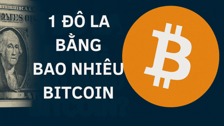 1 đô la bằng bao nhiêu Bitcoin?
